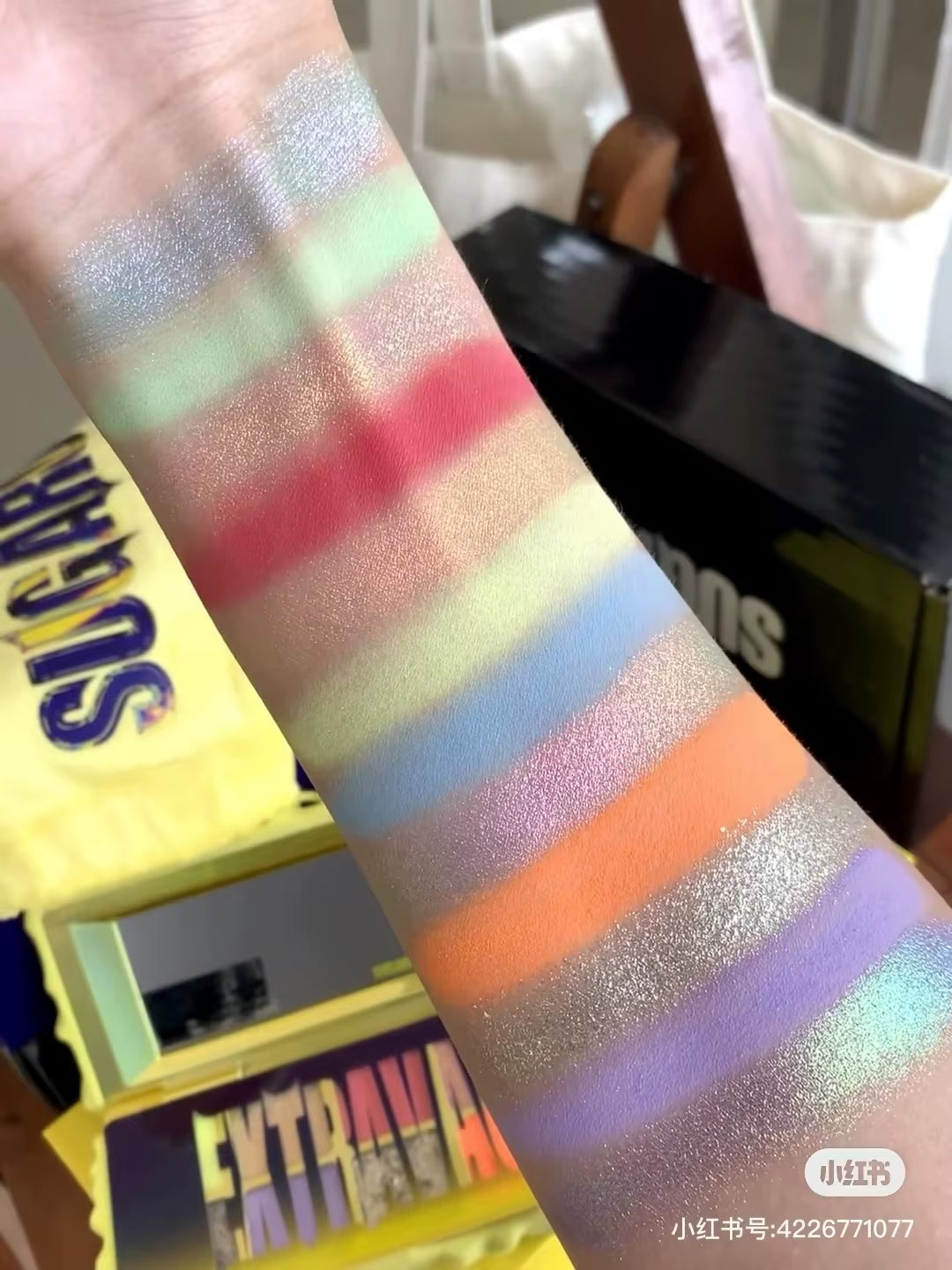 Sugarock 12 Colors Eyeshadow Palette Shimmer Matte Eyeshadow Makeup Cosmetics