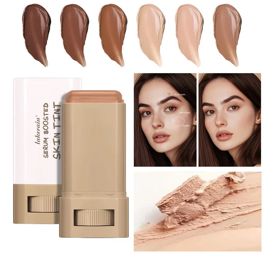 Magic Eraser Foundation Stick – Serum-Infused, High Coverage, Smoothing & Travel-Friendly