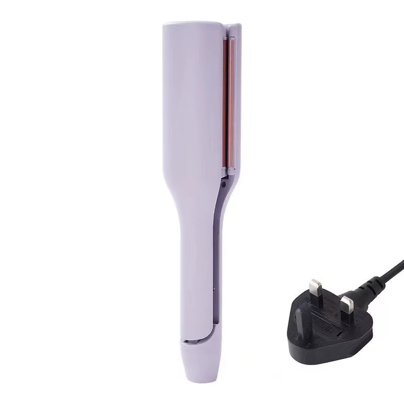 32mm Deep Wave Hair Curler – Fast-Heat Crimping Iron with 4 Temp Settings for All Hair Types