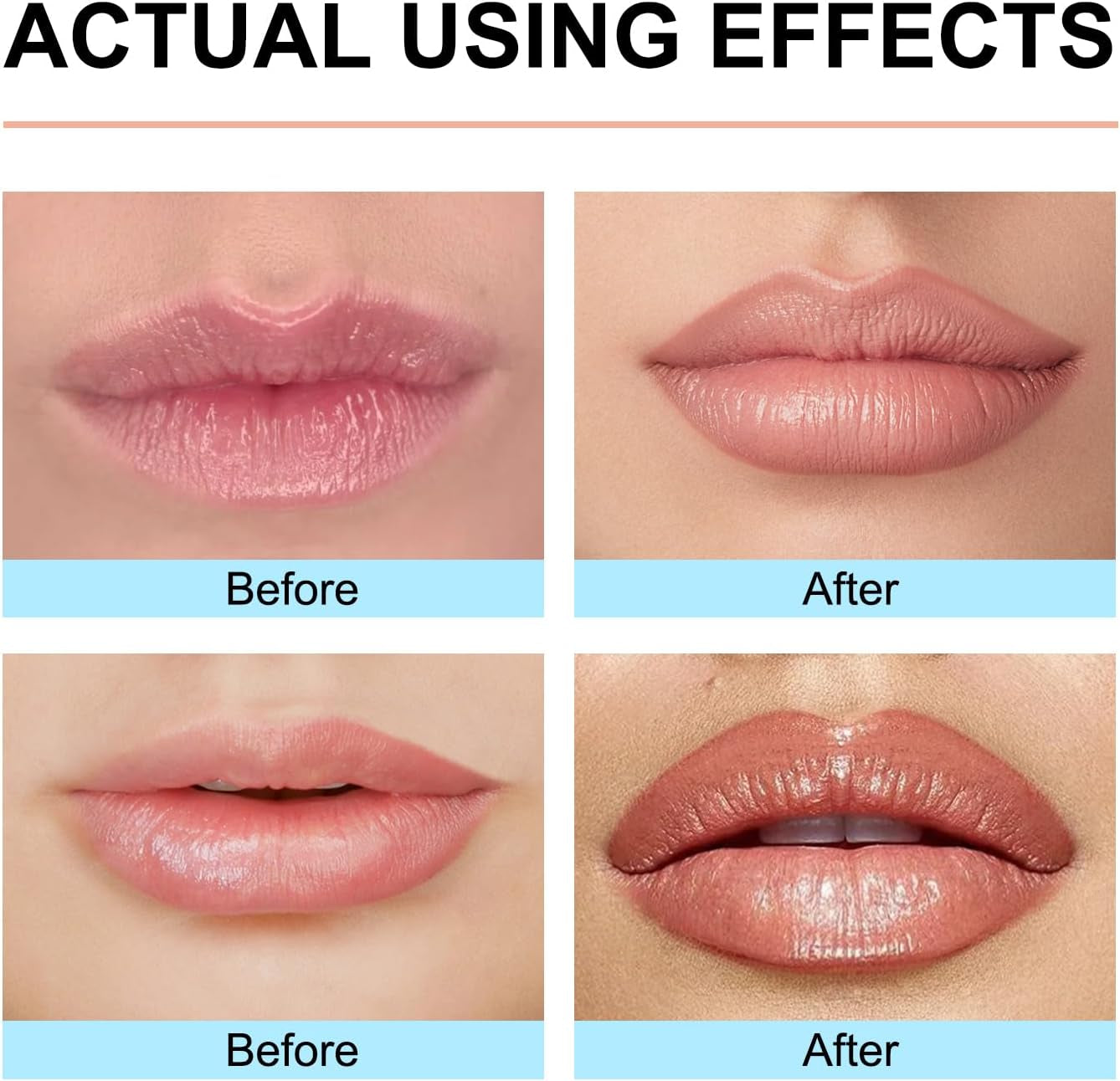 2-Piece Waterproof Lip Liner Tattoo – Long-Lasting Lip Stain Pencil (Dark Brown)