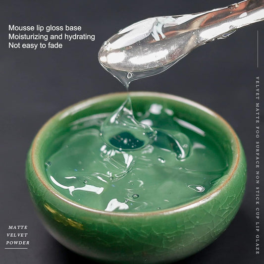 Professional Lip Gloss Base Gel – Moisturizing DIY Lip Balm Material (50g)