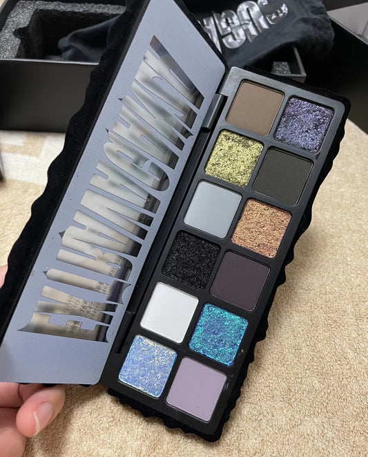 Sugarock 12 Colors Eyeshadow Palette Shimmer Matte Eyeshadow Makeup Cosmetics