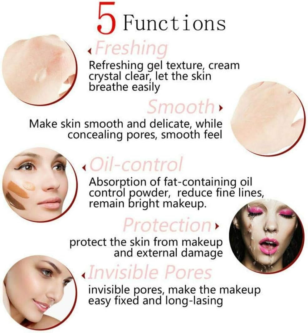 PHOERA Face Primer Make up Primer Makeup Foundation Oil Control Lasting Foundation Primer Base (18 Ml)