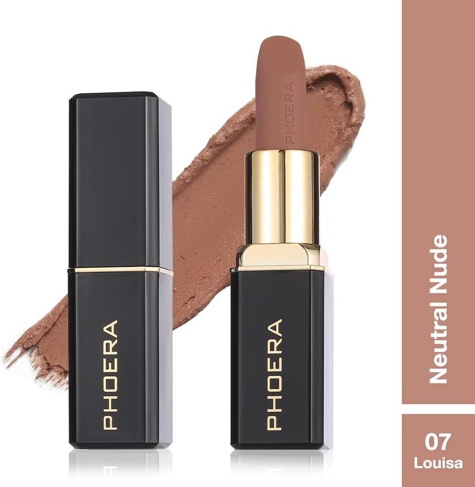 Non-Transfer Waterproof Lipstick – Long-Lasting, Smudge & Mask-Proof (07 Louisa)