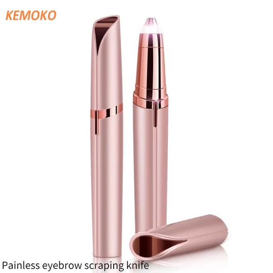 Electric Eyebrow Trimmer – Painless, USB Rechargeable Mini Shaper for Precise Hair Removal