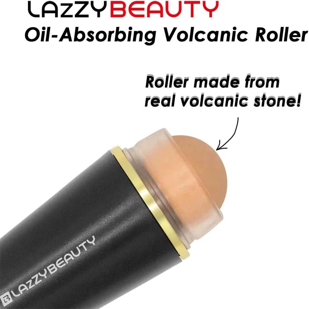Volcanic Oil-Absorbing Roller – Portable, Reusable Shine Control for Oily Skin