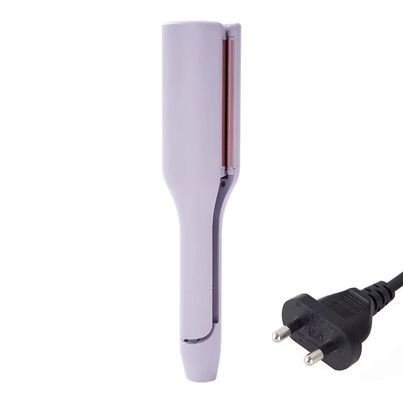 32mm Deep Wave Hair Curler – Fast-Heat Crimping Iron with 4 Temp Settings for All Hair Types