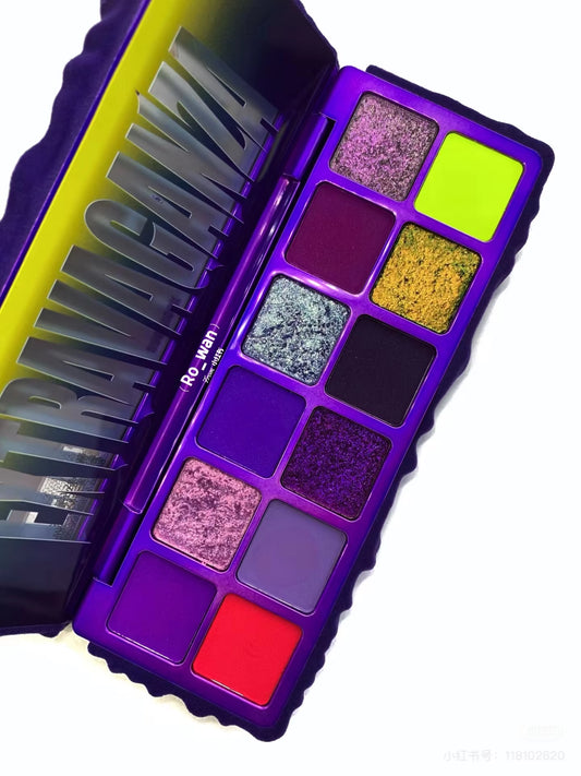 Sugarock 12 Colors Eyeshadow Palette Shimmer Matte Eyeshadow Makeup Cosmetics