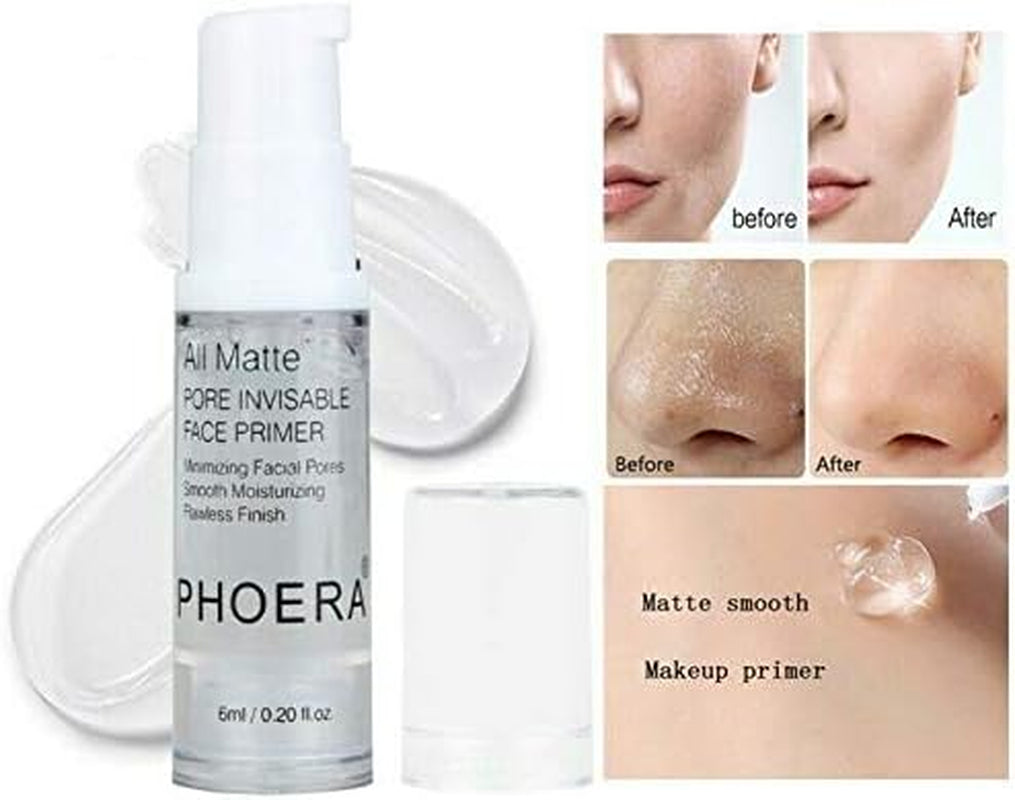 PHOERA Face Primer Make up Primer Makeup Foundation Oil Control Lasting Foundation Primer Base (18 Ml)