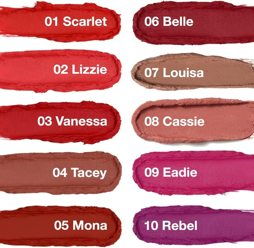 Non-Transfer Waterproof Lipstick – Long-Lasting, Smudge & Mask-Proof (07 Louisa)