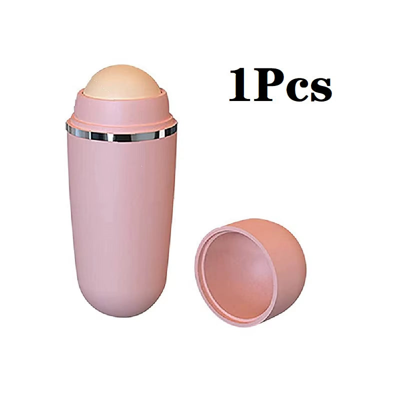 Volcanic Oil-Absorbing Roller – Portable, Reusable Shine Control for Oily Skin