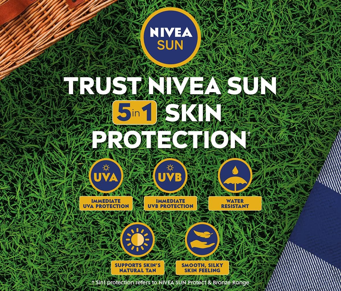 Protect & Bronze Sun Spray SPF20 (200Ml), Bronzing Tanning Lotion Spray with SPF20 &  Protect & Dry Touch Sun Spray (200 Ml), Water-Resistant SPF 30 Sun Spray