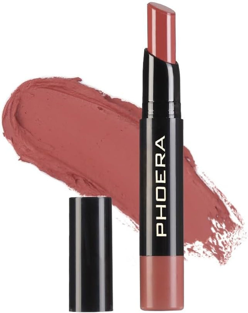 Ultra Matte Lipstick – 24Hr Wear, Waterproof, Smudge-Proof, Hypoallergenic (303 ANNA)