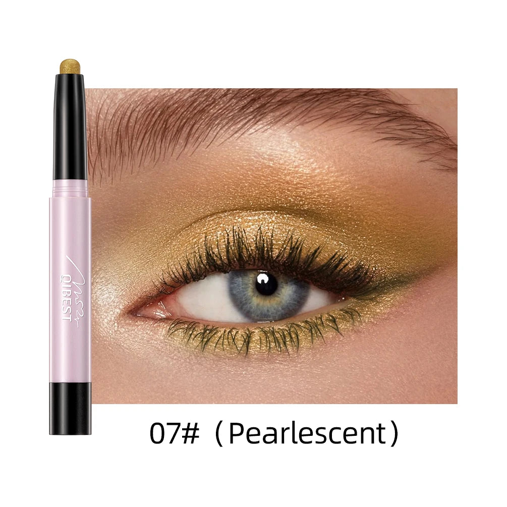 Pearlescent Silkworm  Pen Waterproof  Pencil Glitter Matte Nude Gold Eye Shadow Pen Pigment Cosmetics