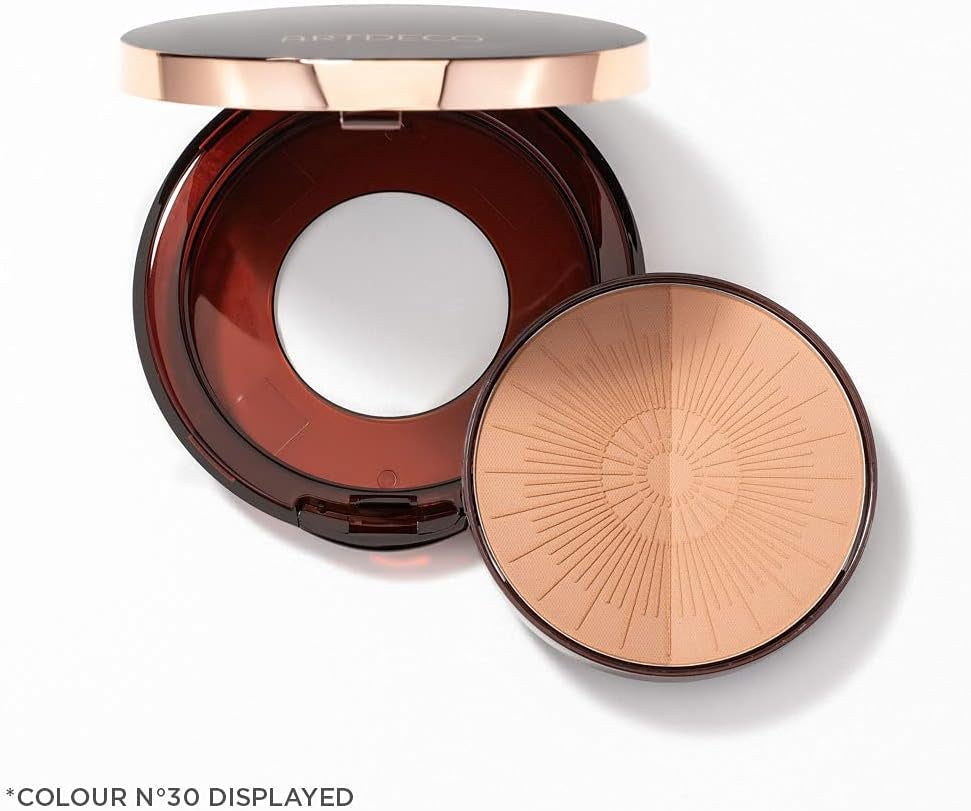 Long-Lasting Bronzing Powder Compact – Natural Look, 10g