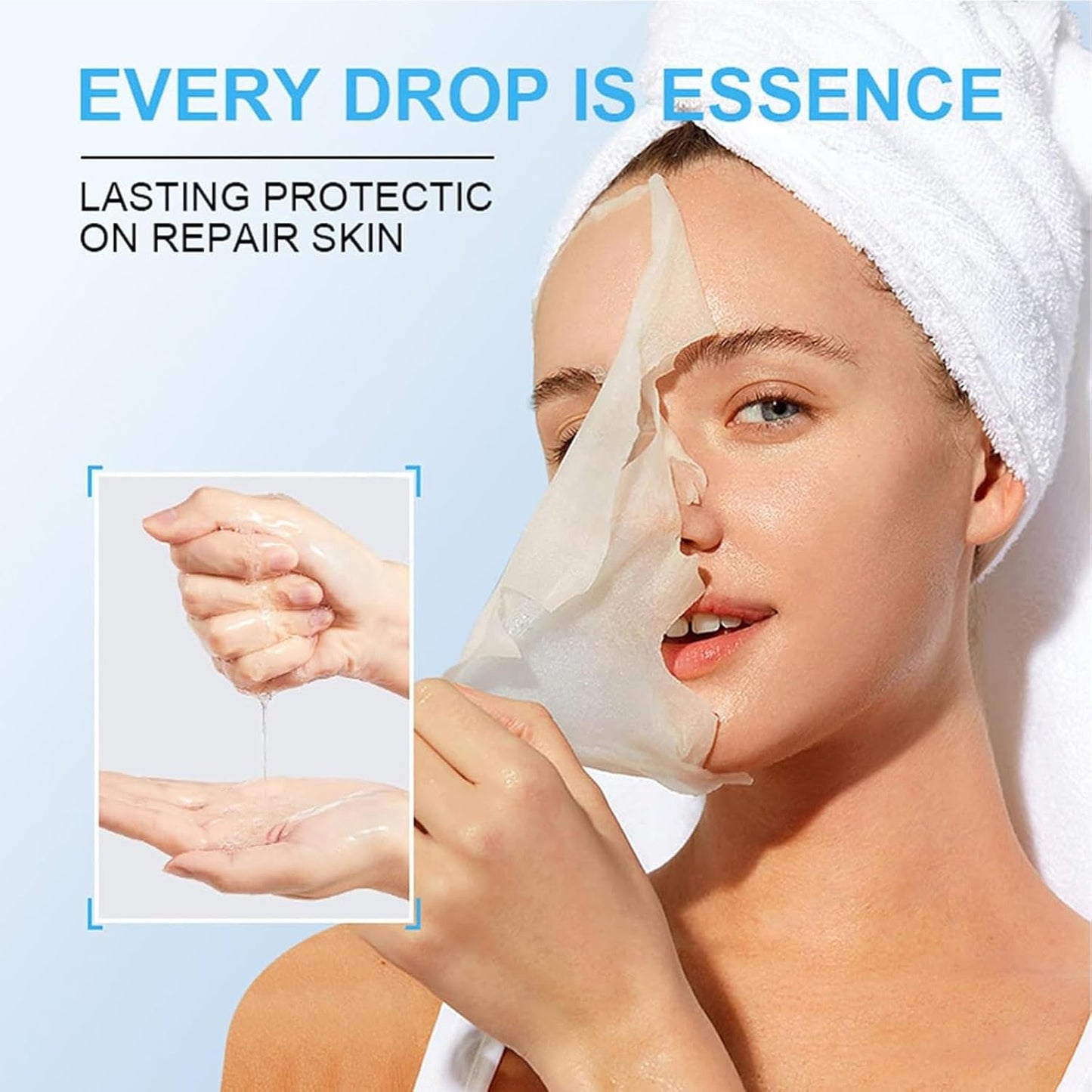 6PCS Deep Collagen Face Masks – Hydrating Overnight Skincare Treatment