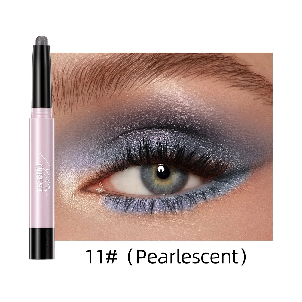 Pearlescent Silkworm  Pen Waterproof  Pencil Glitter Matte Nude Gold Eye Shadow Pen Pigment Cosmetics