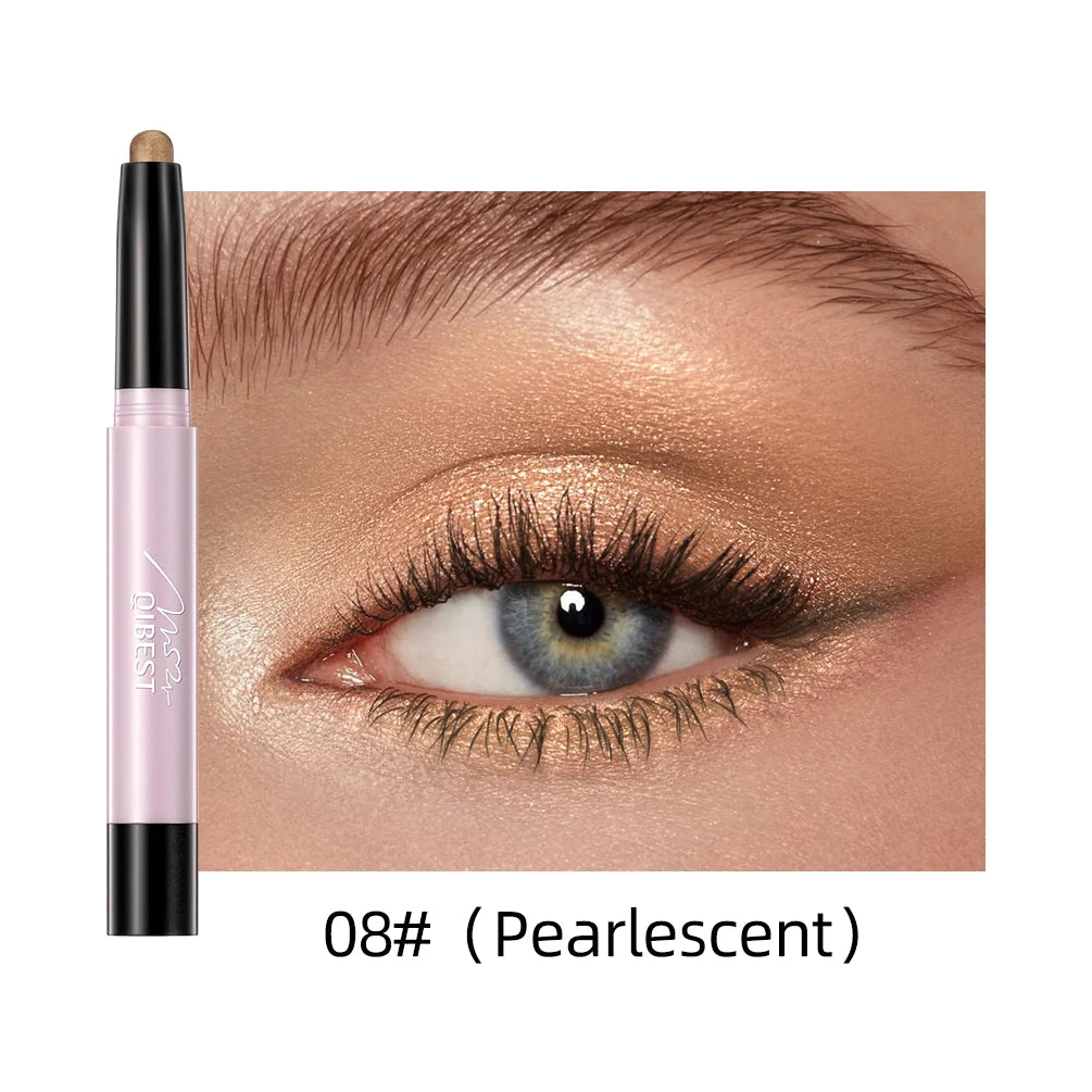 Pearlescent Silkworm  Pen Waterproof  Pencil Glitter Matte Nude Gold Eye Shadow Pen Pigment Cosmetics